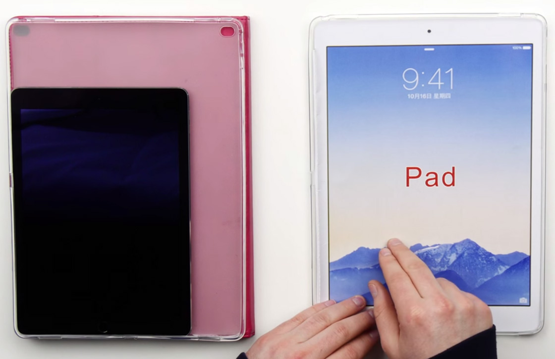 iPad Pro video toont hoe groot de tablet kan worden