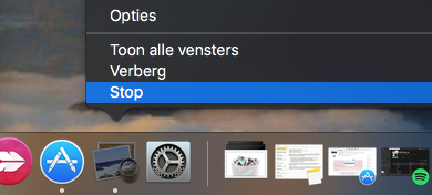 Mac prullenbak verwijdert niet