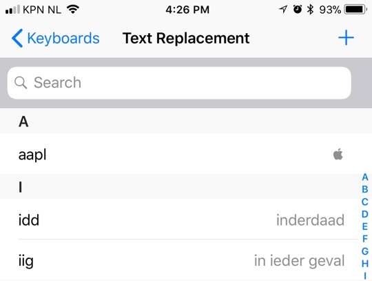 Tip: This is how you set abbreviations on your Mac and iPhone with text replacement Tip: This is how you set abbreviations on your Mac and iPhone with text replacement