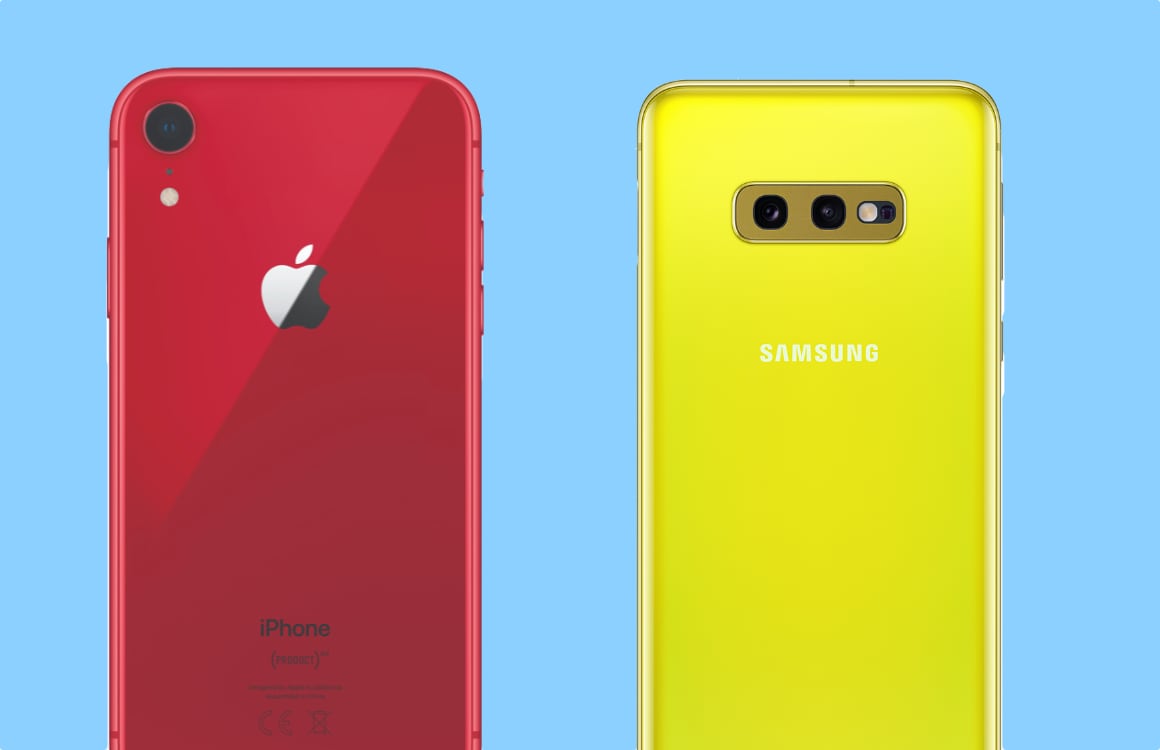 iphone xr vs galaxy s10 lite