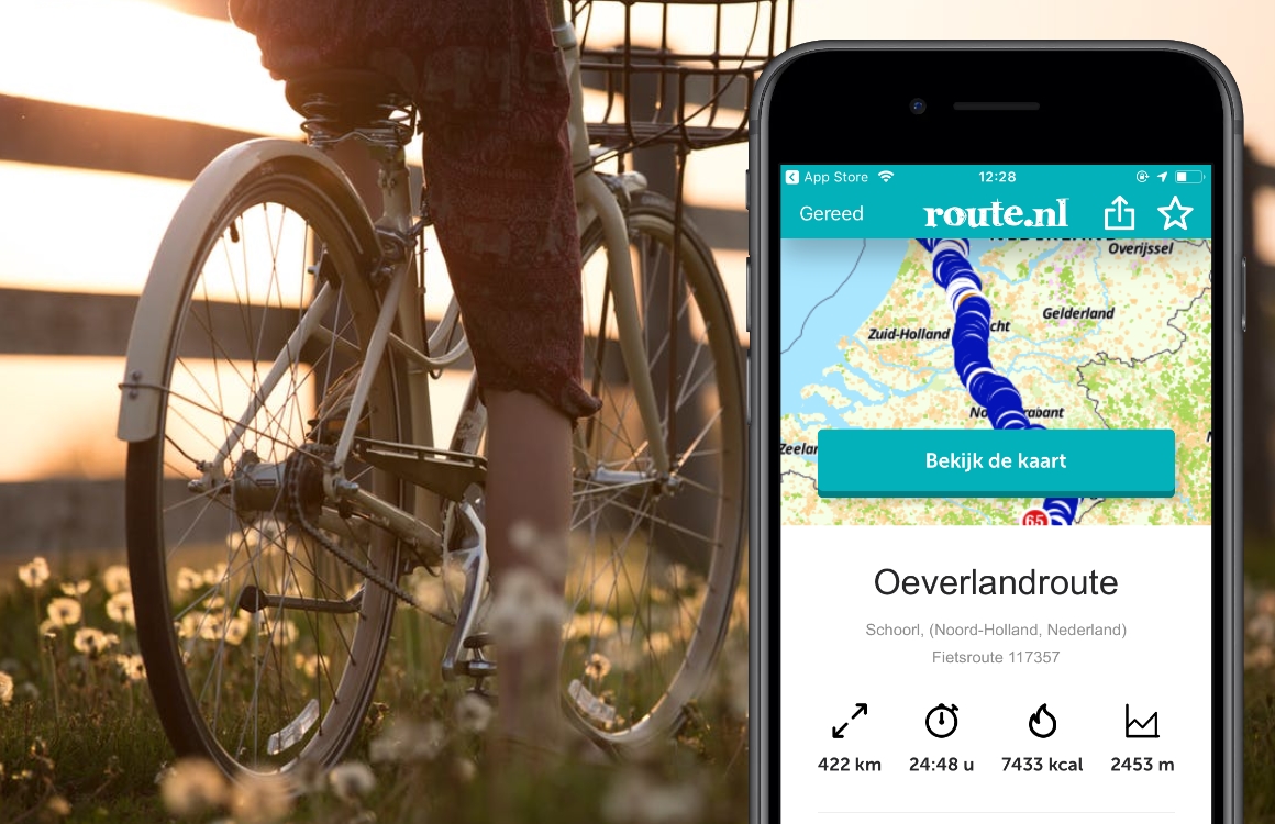 beste voor iPhone: van dagtocht fietsvakantie