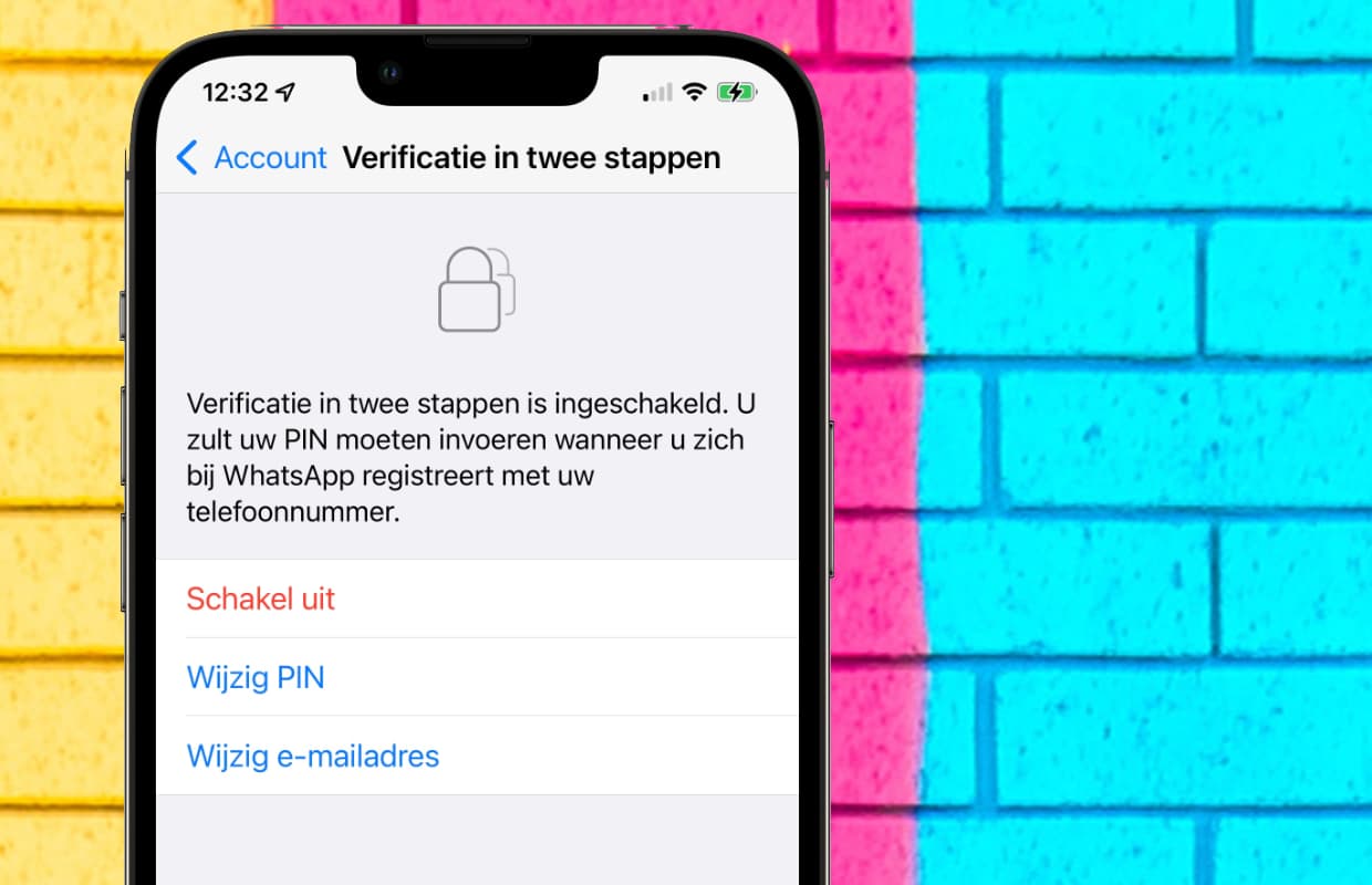WhatsApp Tweestapsverificatie
