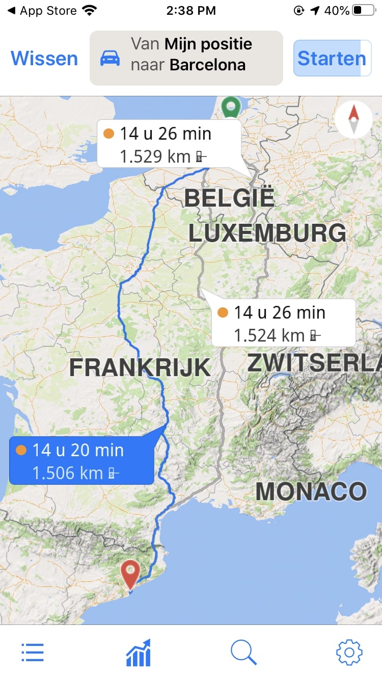 magic earth navigation app abroad screens (1)