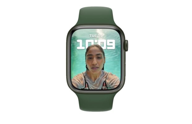 Apple Watch portrait mode watch face