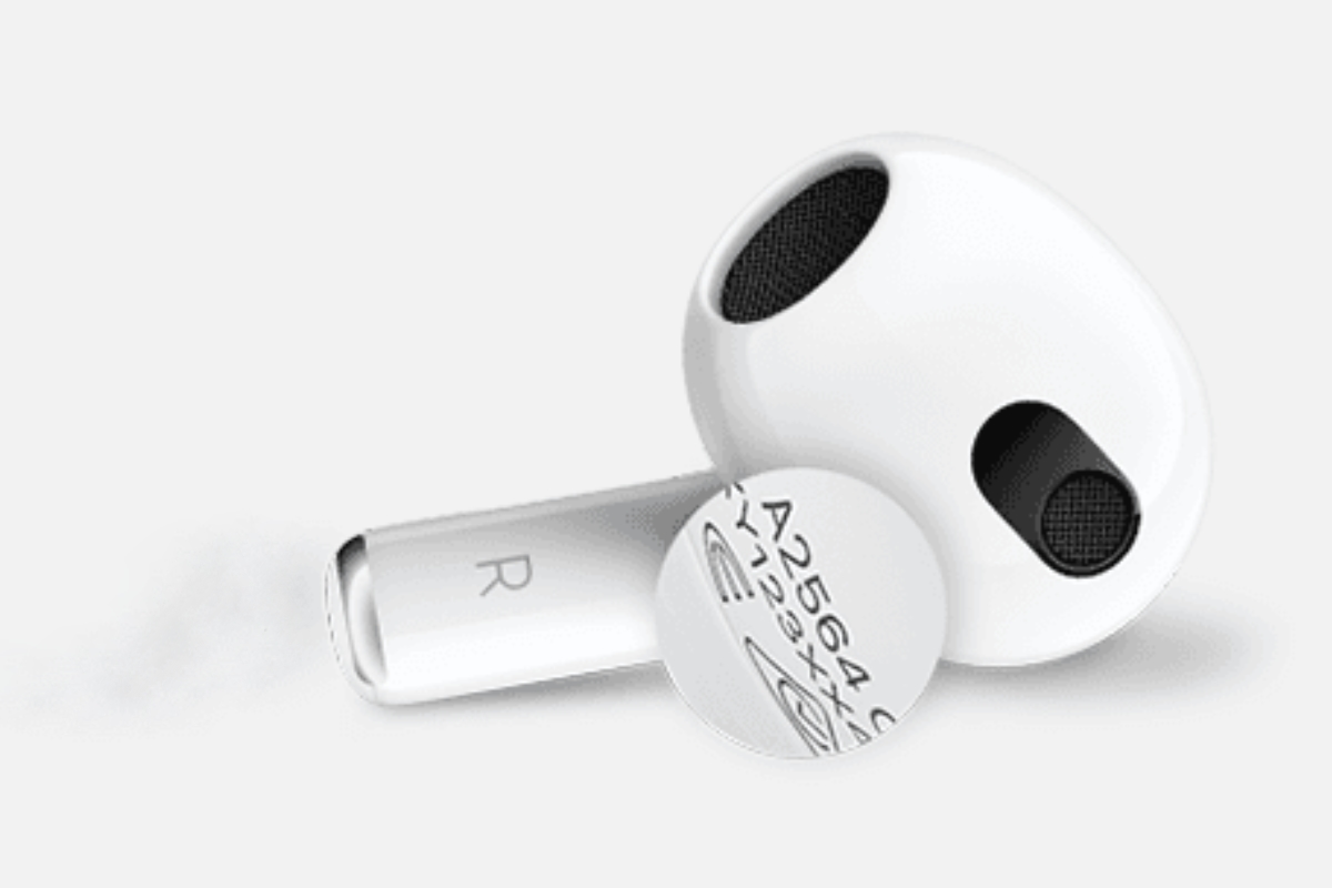 AirPods serienummer