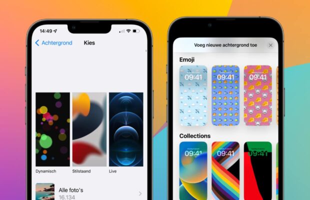 iOS 16 live achtergronden