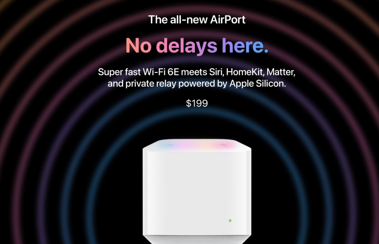 is this what Apple’s own router will look like?