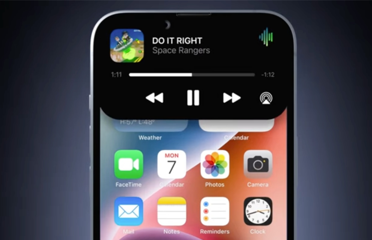 Apple are you watching?  This Dynamic Notch concept for iPhone is cool