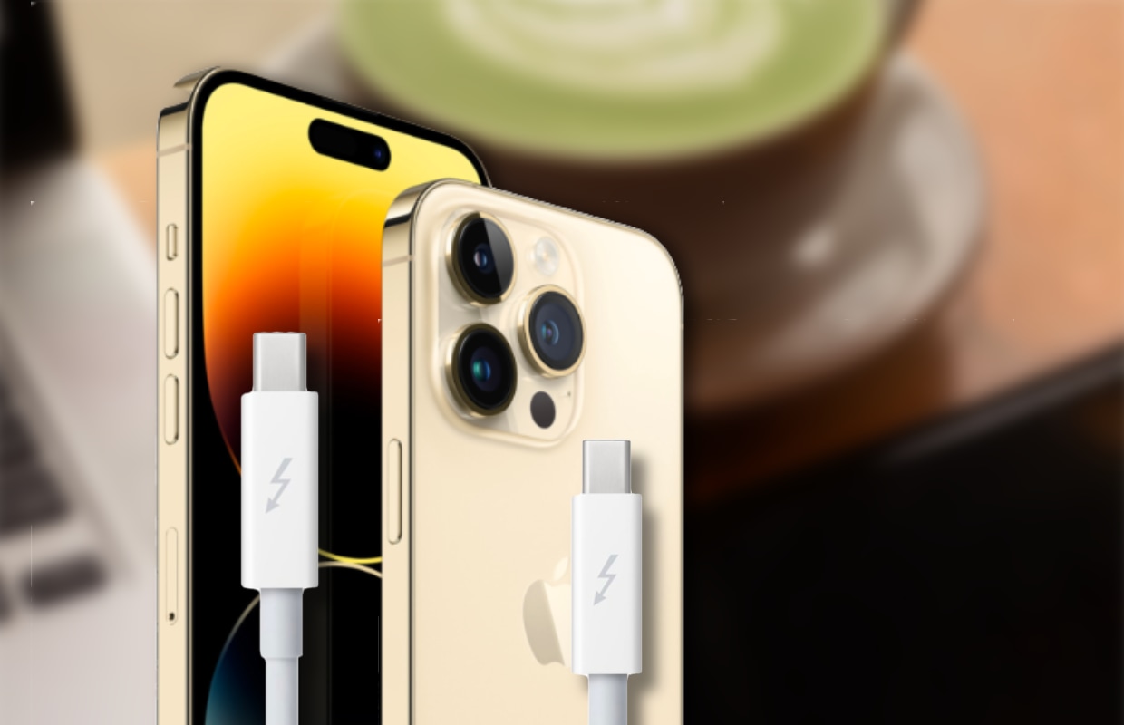 iPhone 15 met usb-c mogelijk nóg sneller: krijgt ook Thunderbolt