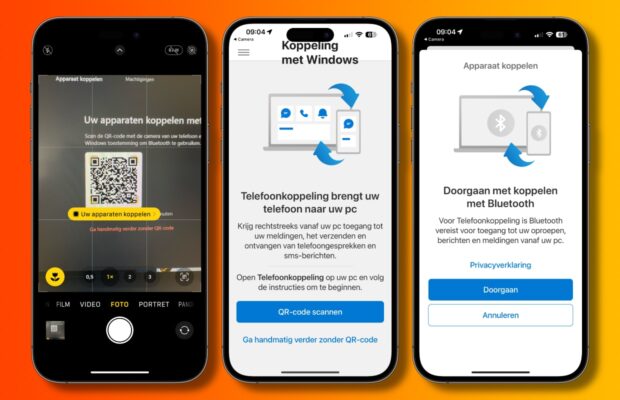 iPhone koppelen met Windows