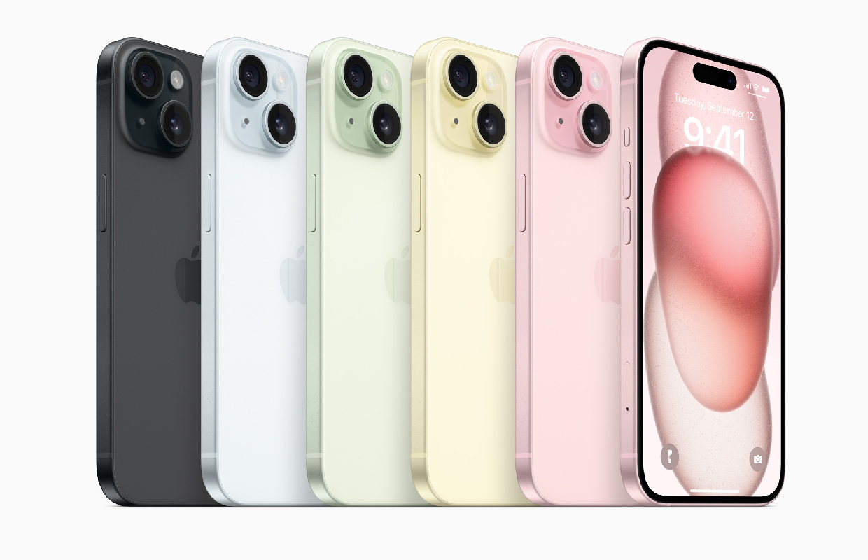 Nee, de iPhone 15 krijgt dit voorjaar geen nieuwe kleur