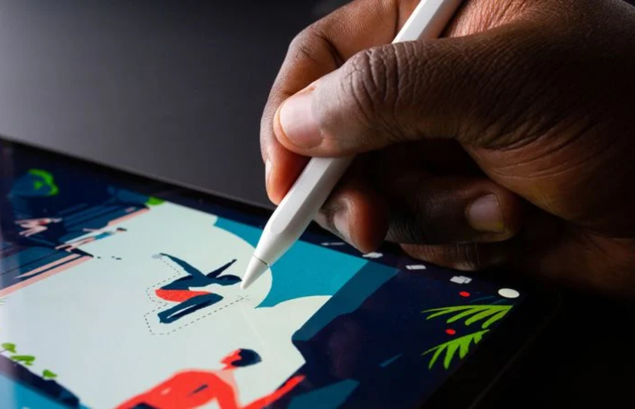 ‘Apple Pencil Pro’ gespot op Apple’s website