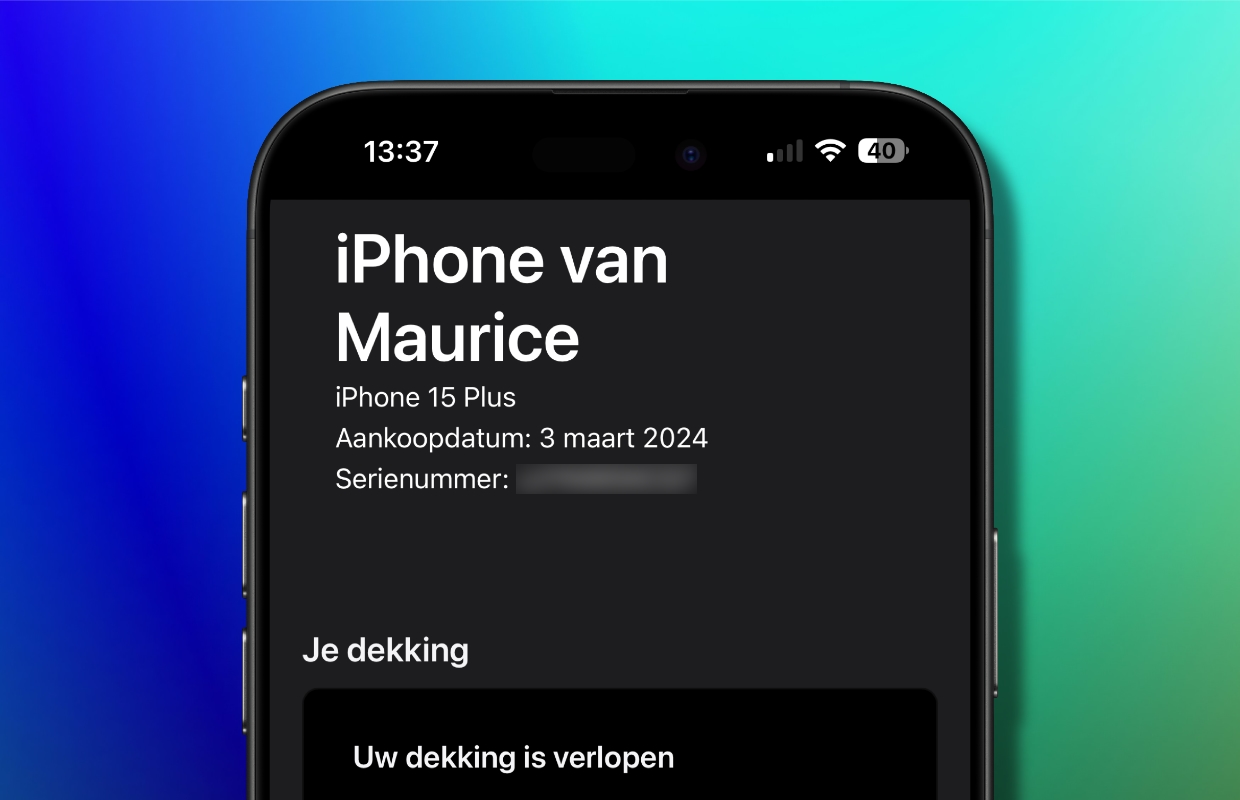 hoe oud is mijn iphone