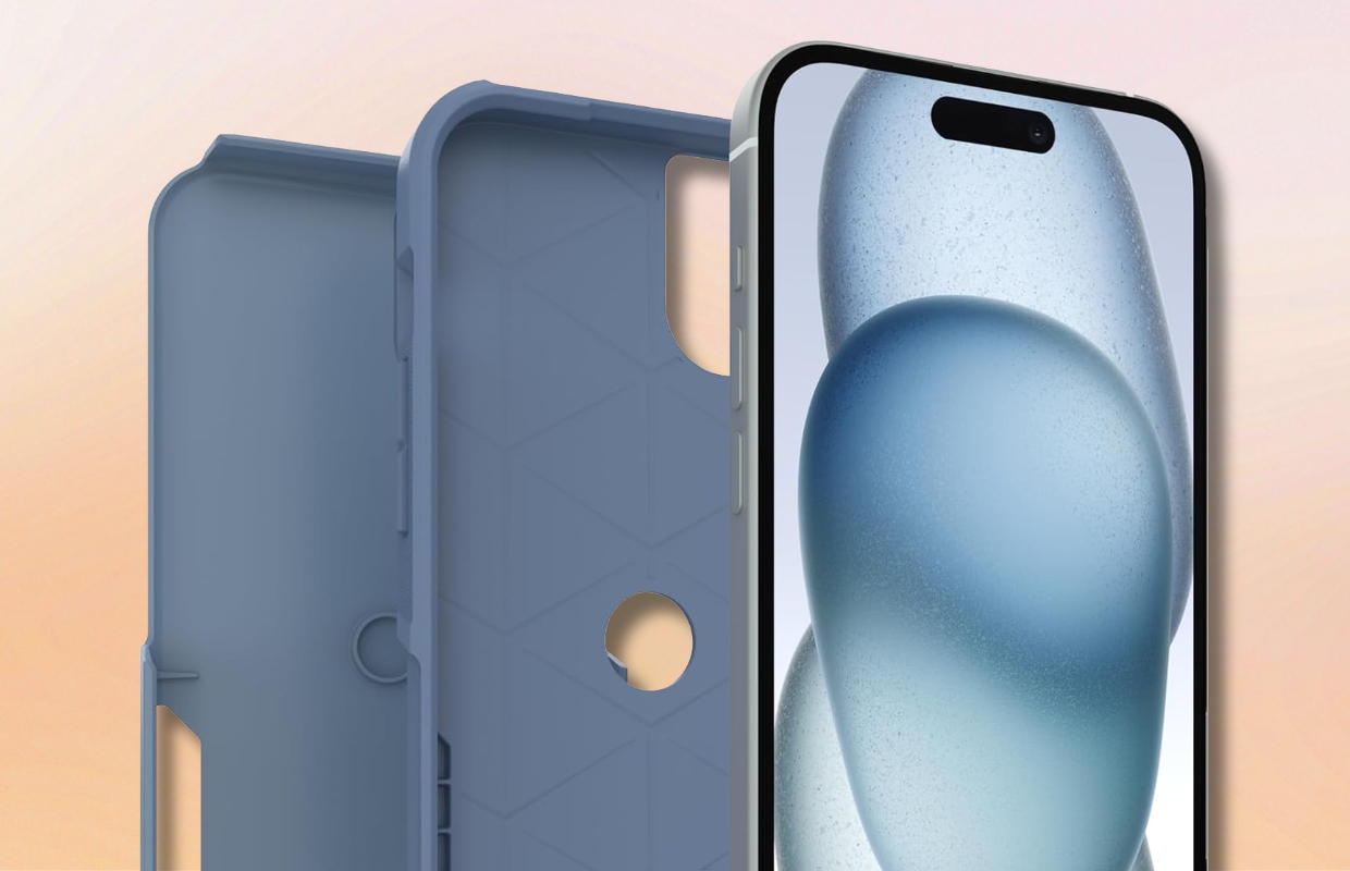 Dit robuuste, dunne iPhone-hoesje heeft een handige extra functie