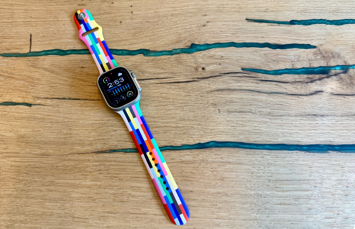 Apple Watch Pride 2025 sportbandje review: om trots op te zijn