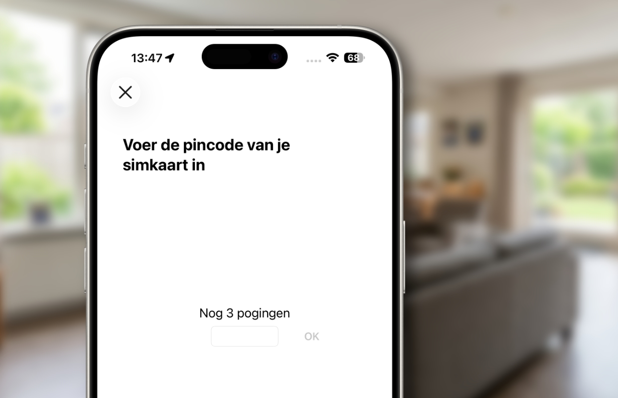 iPhone simpincode invoeren, wijzigen of vergeten: dit moet je doen
