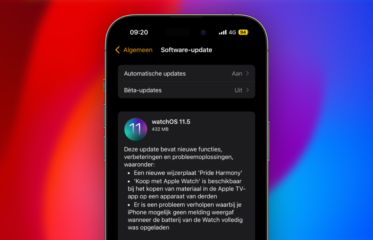 Watchos 11.5 UPDATE