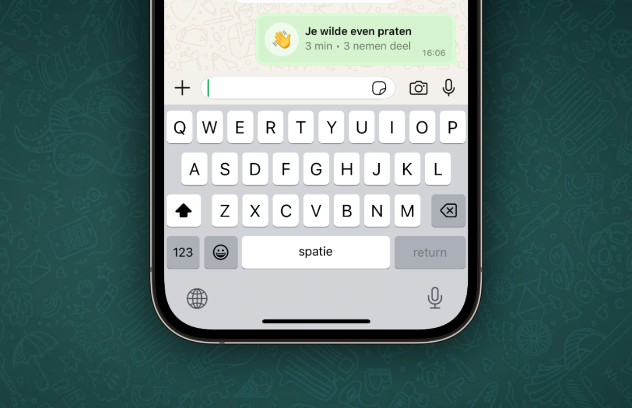 whatsapp praten