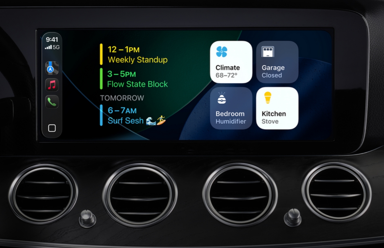 Apple voegt een tot nog toe verboden functie toch toe aan CarPlay