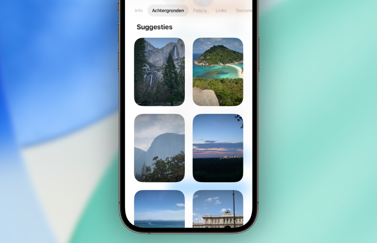 iOS 26 Messages Backgrounds