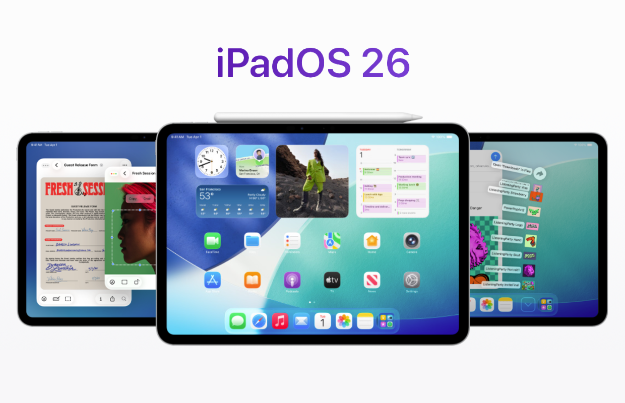 iPad krijgt 4 nieuwe apps met iPadOS 26: dit zijn ze