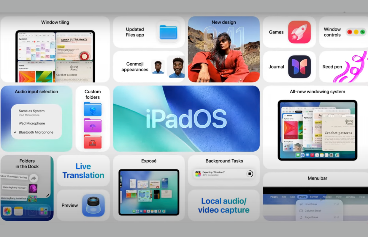 iPados 26 WWDC officially
