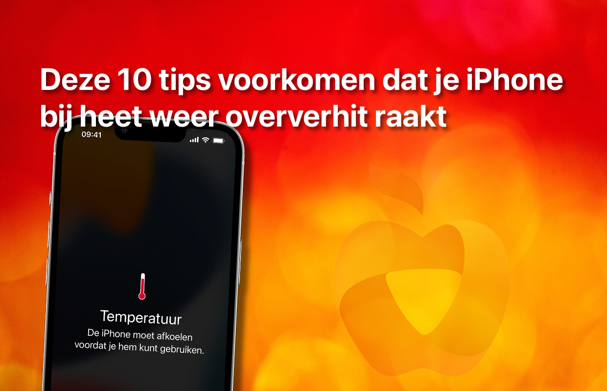 Deze 10 tips voorkomen dat je iPhone bij heet weer oververhit raakt