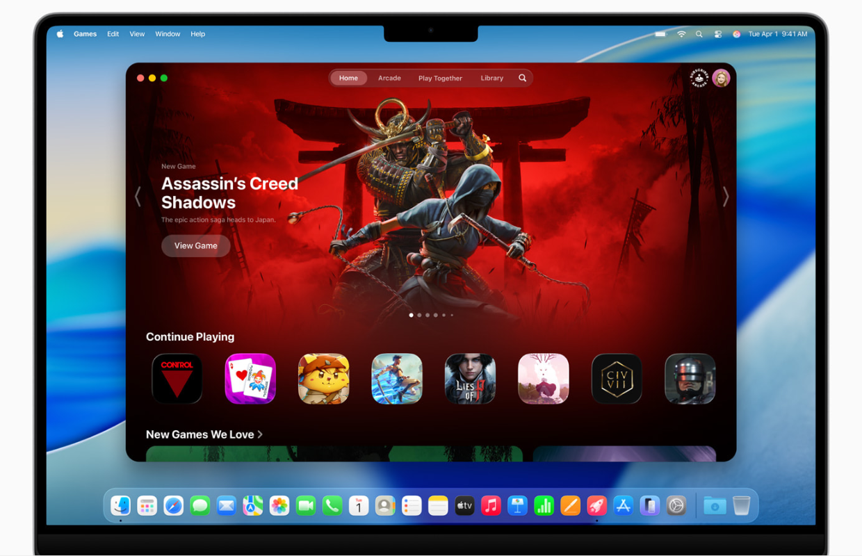 MacOS 26 photo