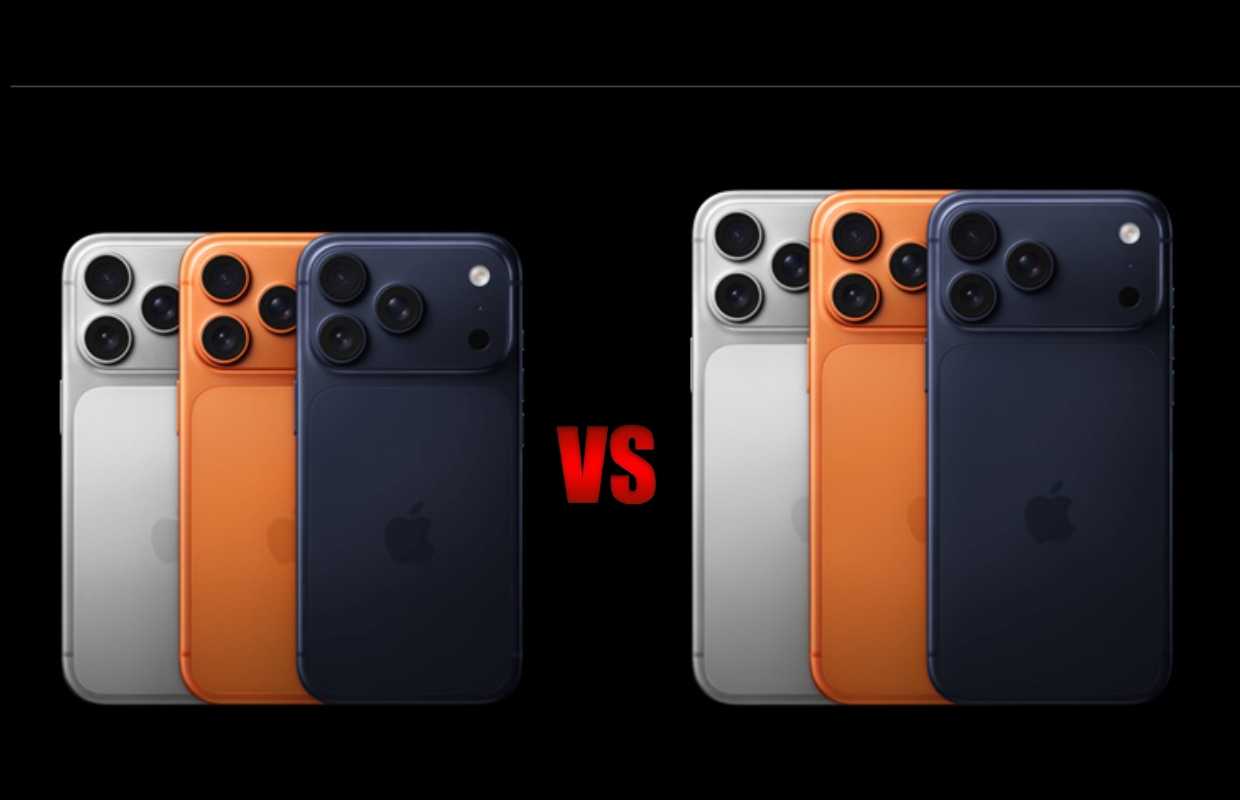 iPhone 17 Pro vs 17 Pro Max: dit zijn de belangrijkste verschillen