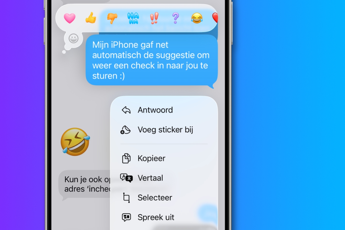 Messages iOS 26
