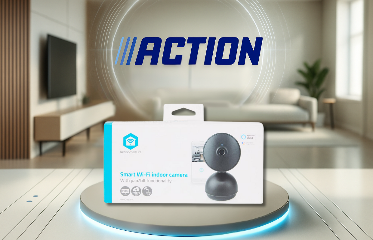 Action verkoopt tijdelijk deze binnencamera voor minder dan 20 euro