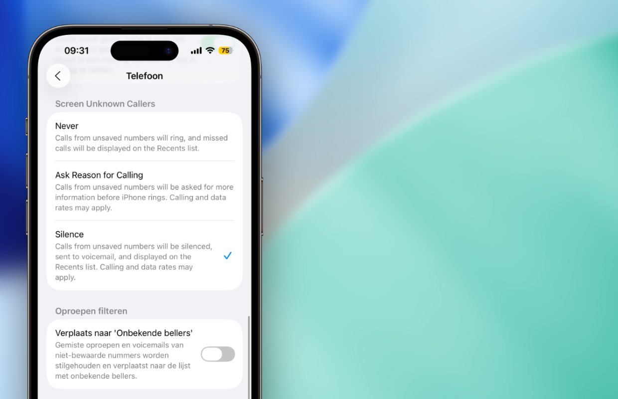 Do you suffer from unknown callers on your iPhone? With this new function no longer Do you suffer from unknown callers on your iPhone? With this new function no longer