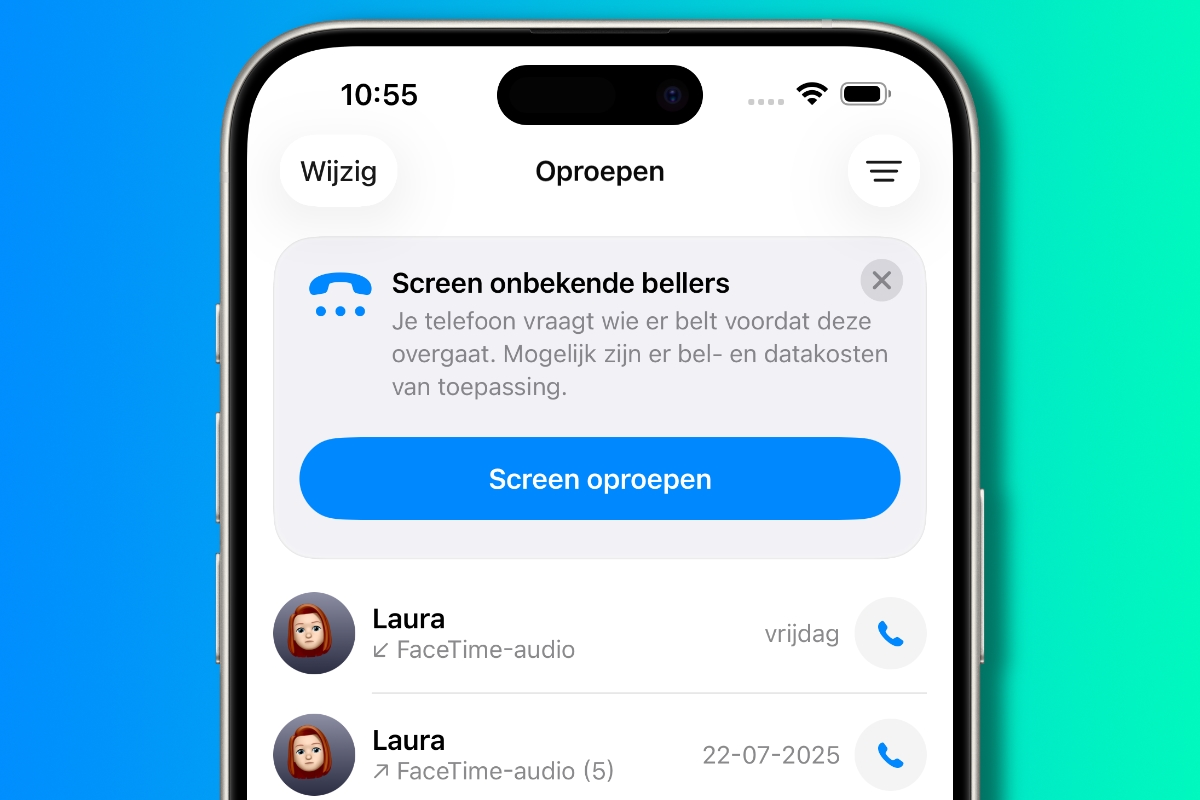 Calls Screen iOS 26