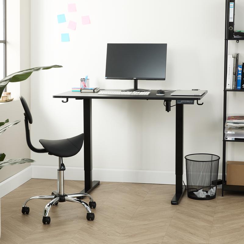 Now score an electric seat-stand desk at Action inexpensively Now score an electric seat-stand desk at Action inexpensively