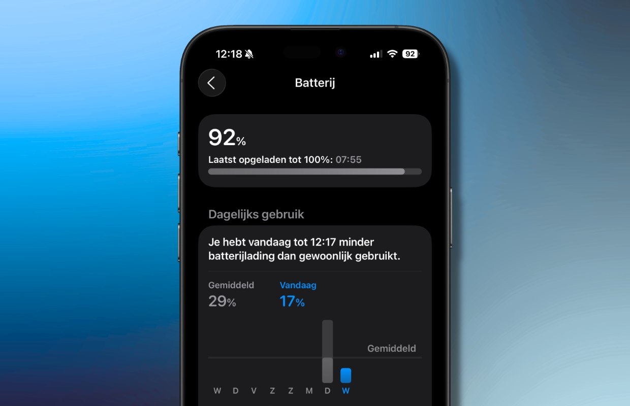 Dit is de beste manier om met de batterij van je iPhone om te gaan
