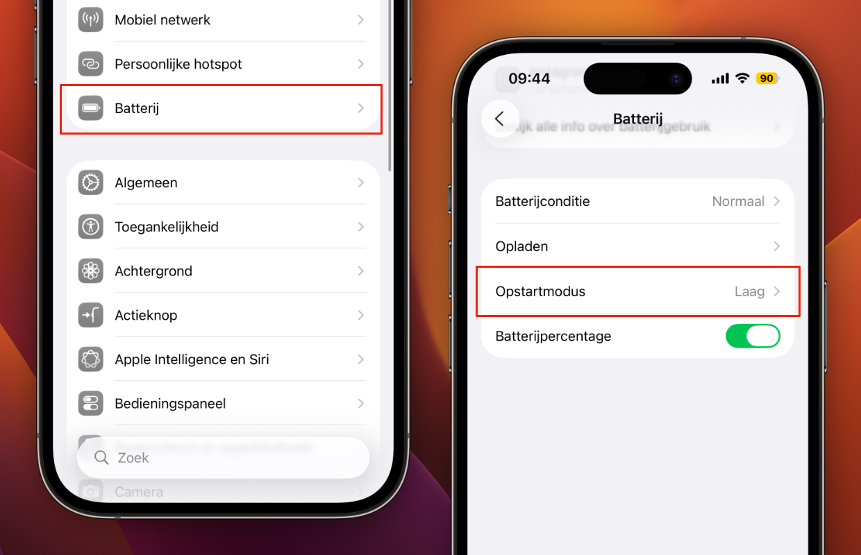 With this hidden function, the battery of your iPhone will last (much) longer