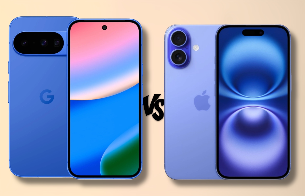 Google Pixel 10 vs iPhone 16: dit zijn de belangrijkste verschillen