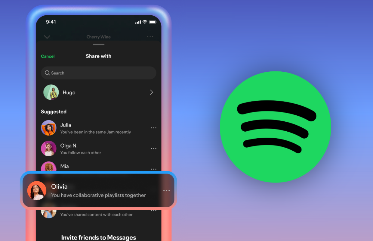 Spotify komt met hele grote update (en introduceert privéberichten)