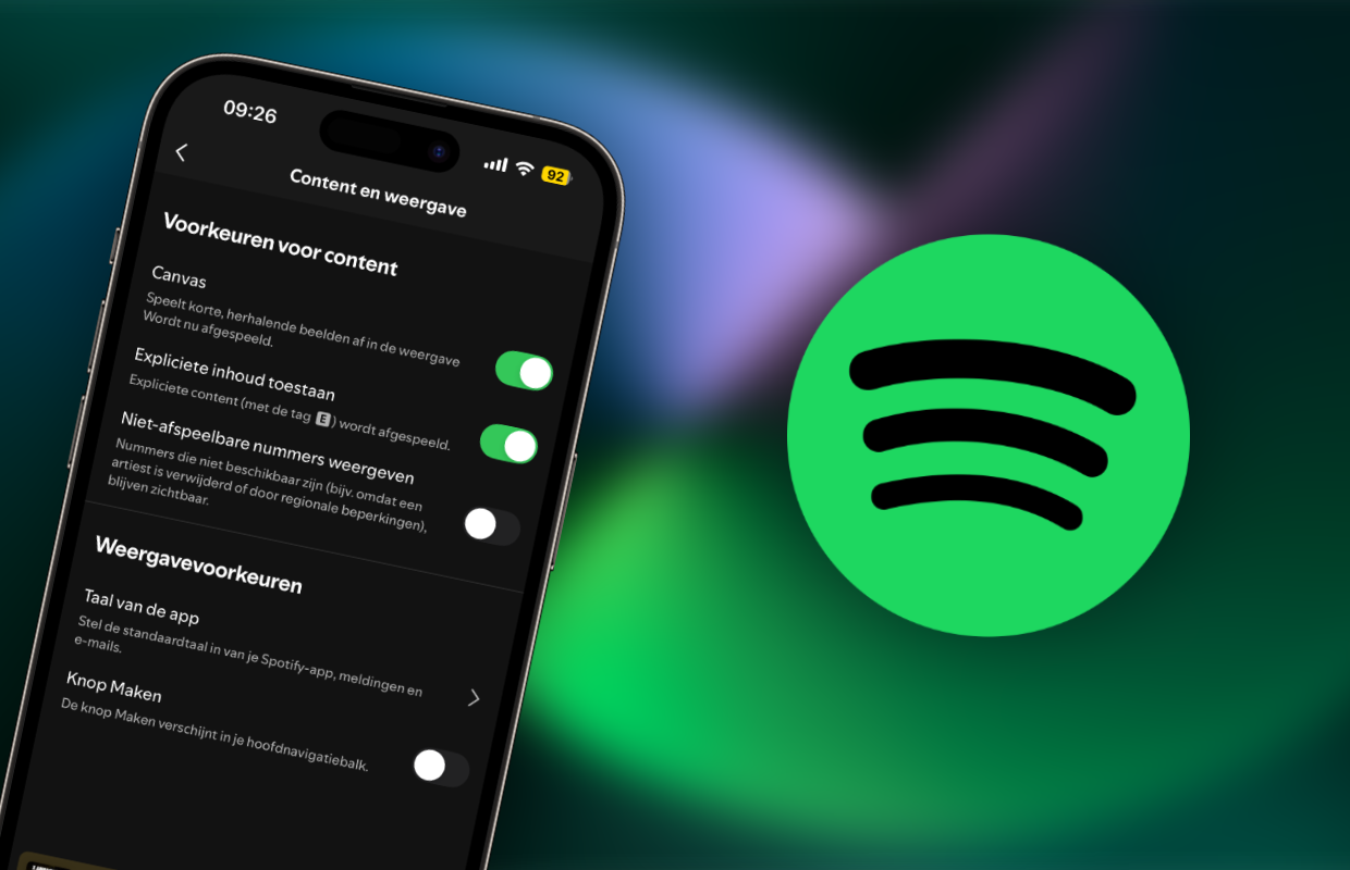 Spotify button