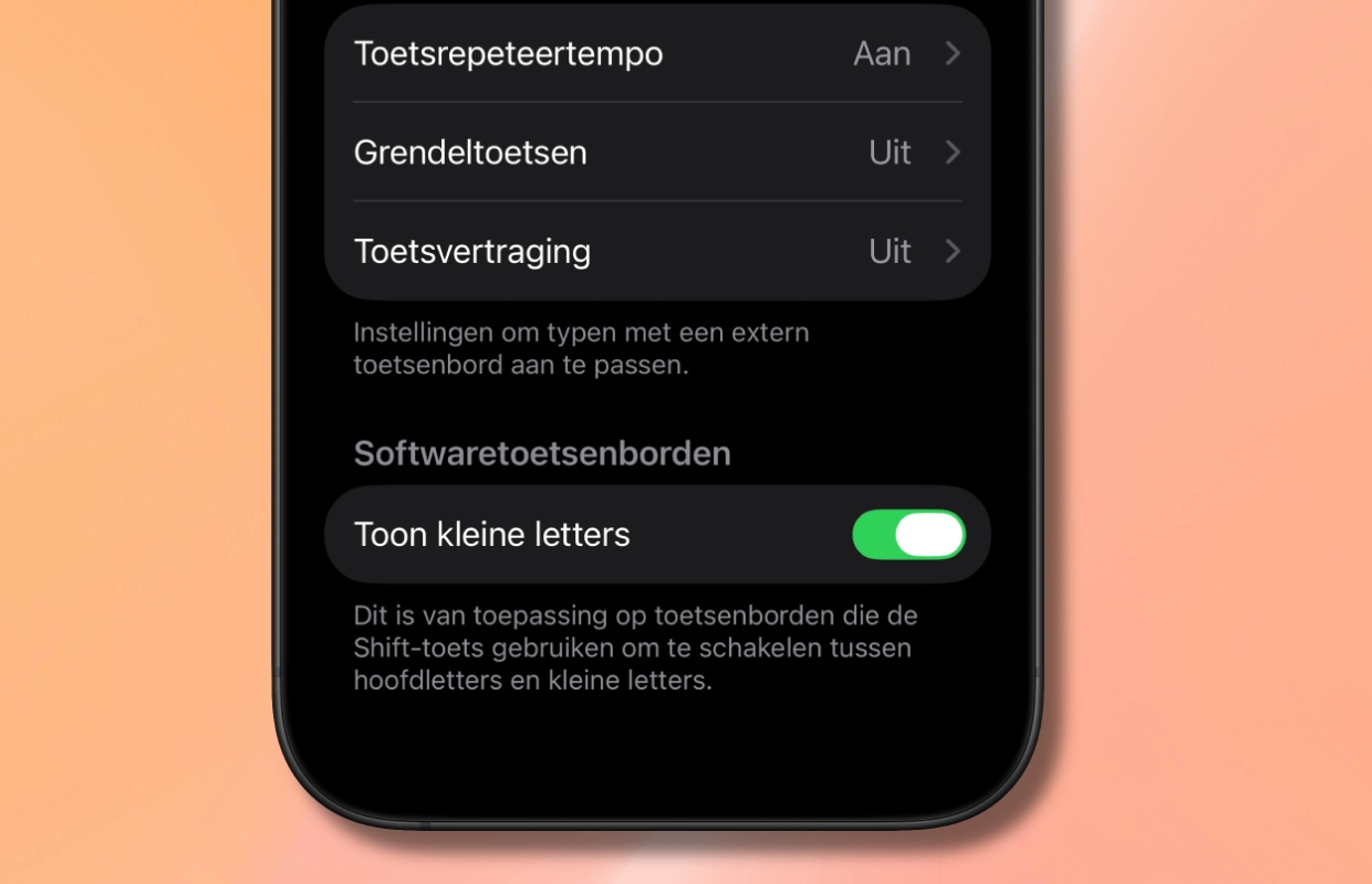 iPhone tips keyboard