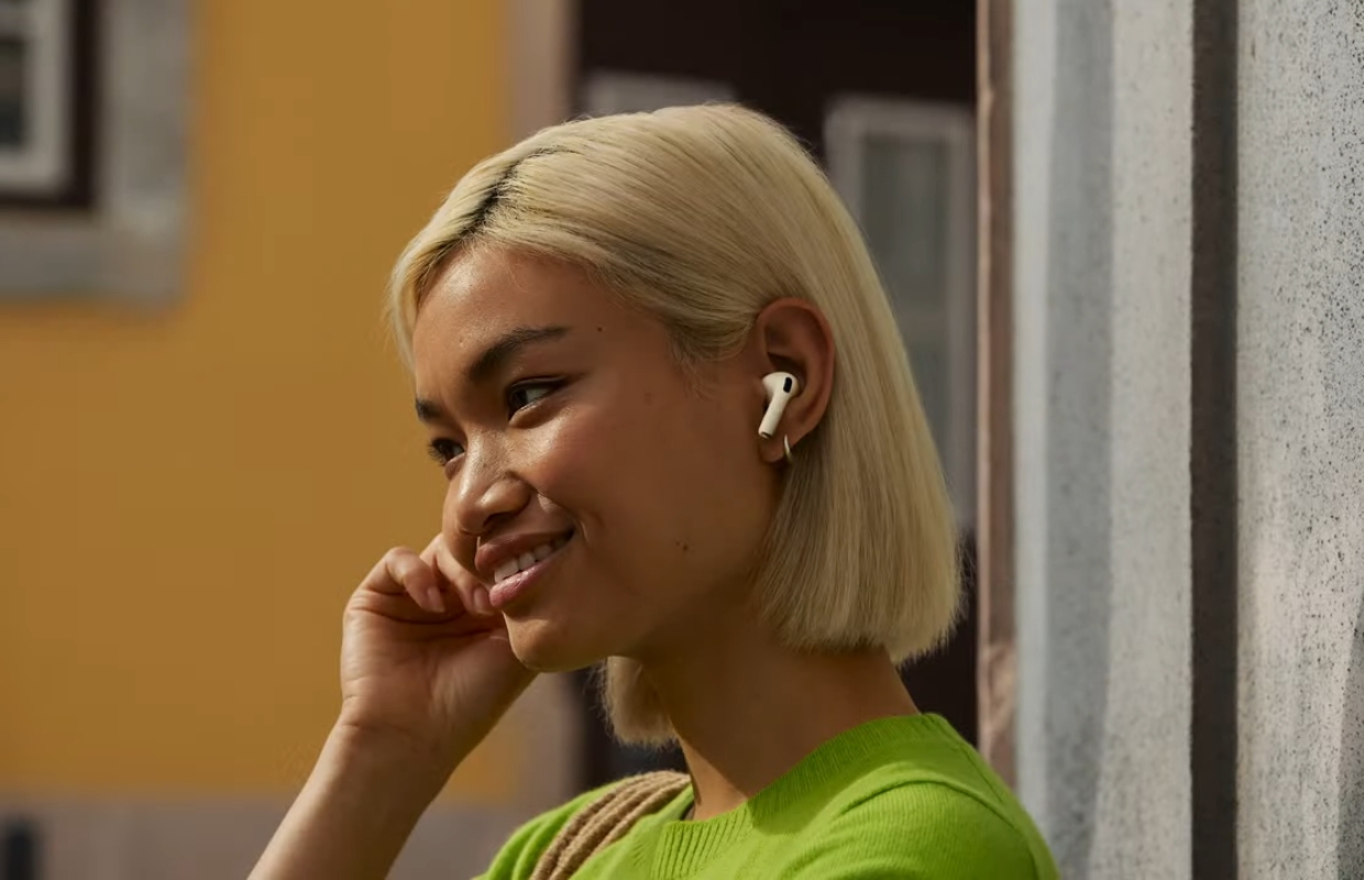 the airpods pro 3 in ears.
