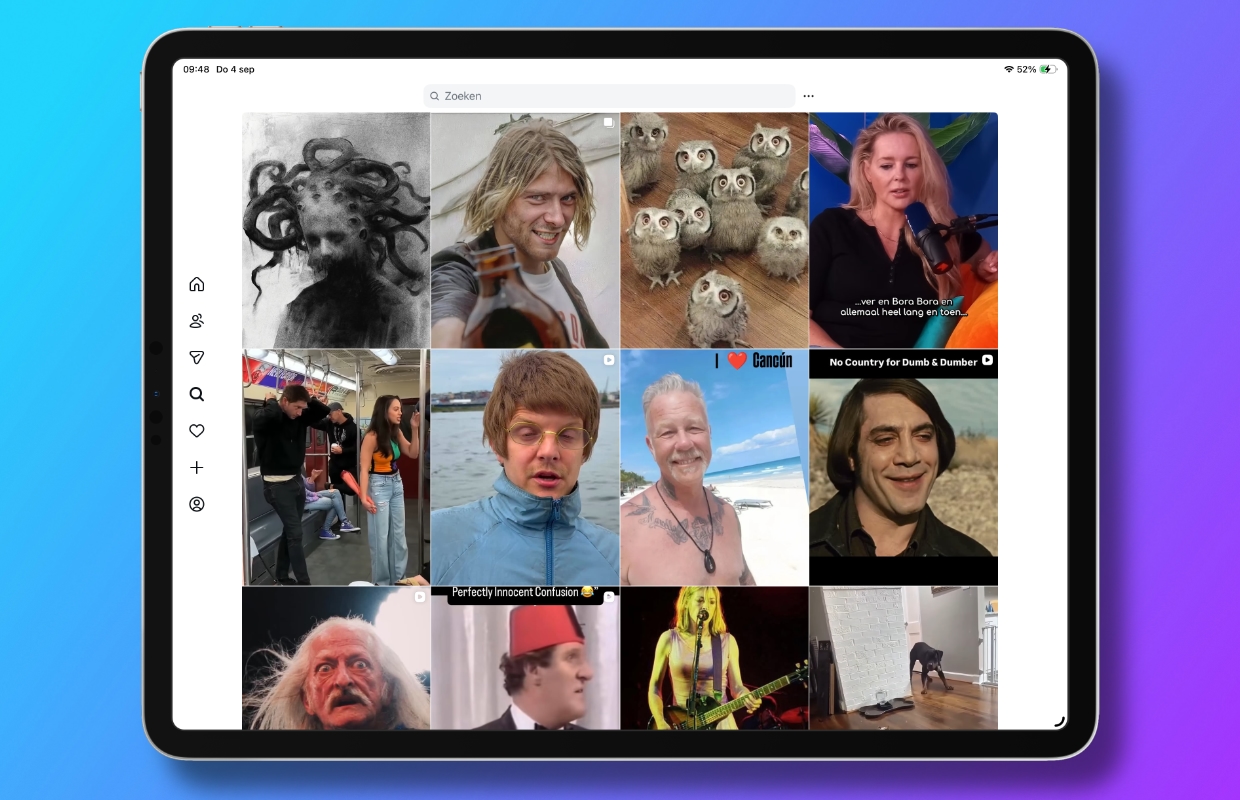iPad app Instagram
