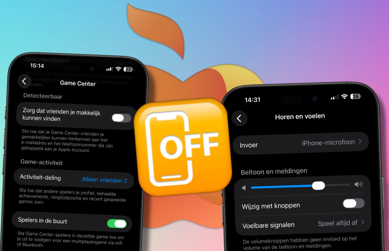 iOS 26 geïnstalleerd? Dan moet je 5 functies gelijk uitschakelen!