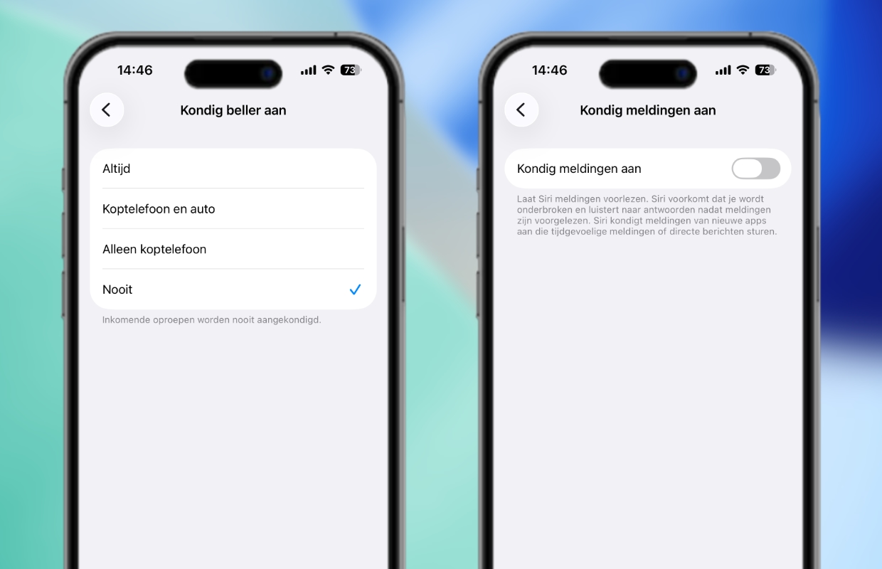 carplay announce caller