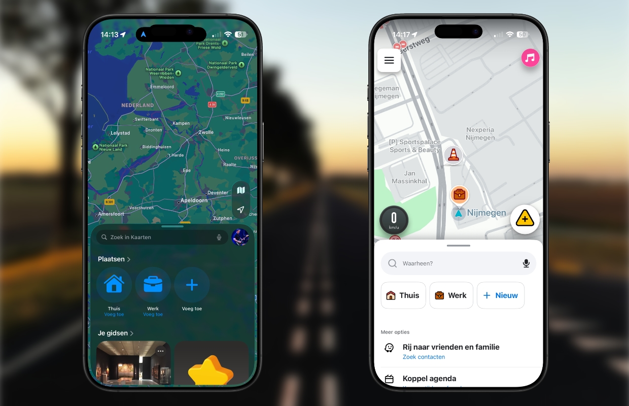 Apple cards vs Waze: this is the best navigation app of the two!