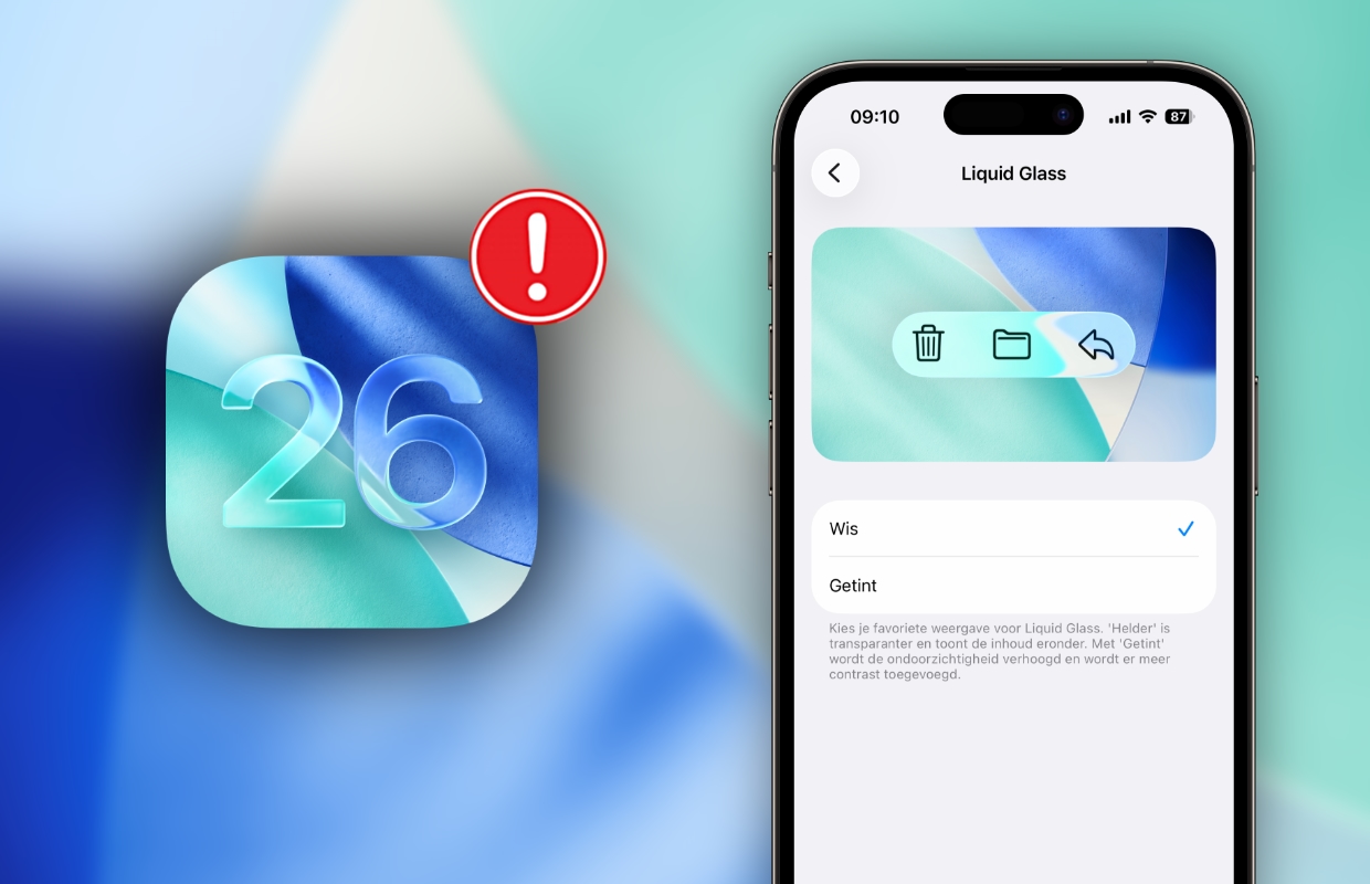 Disable iOS 26 Liquid Glass