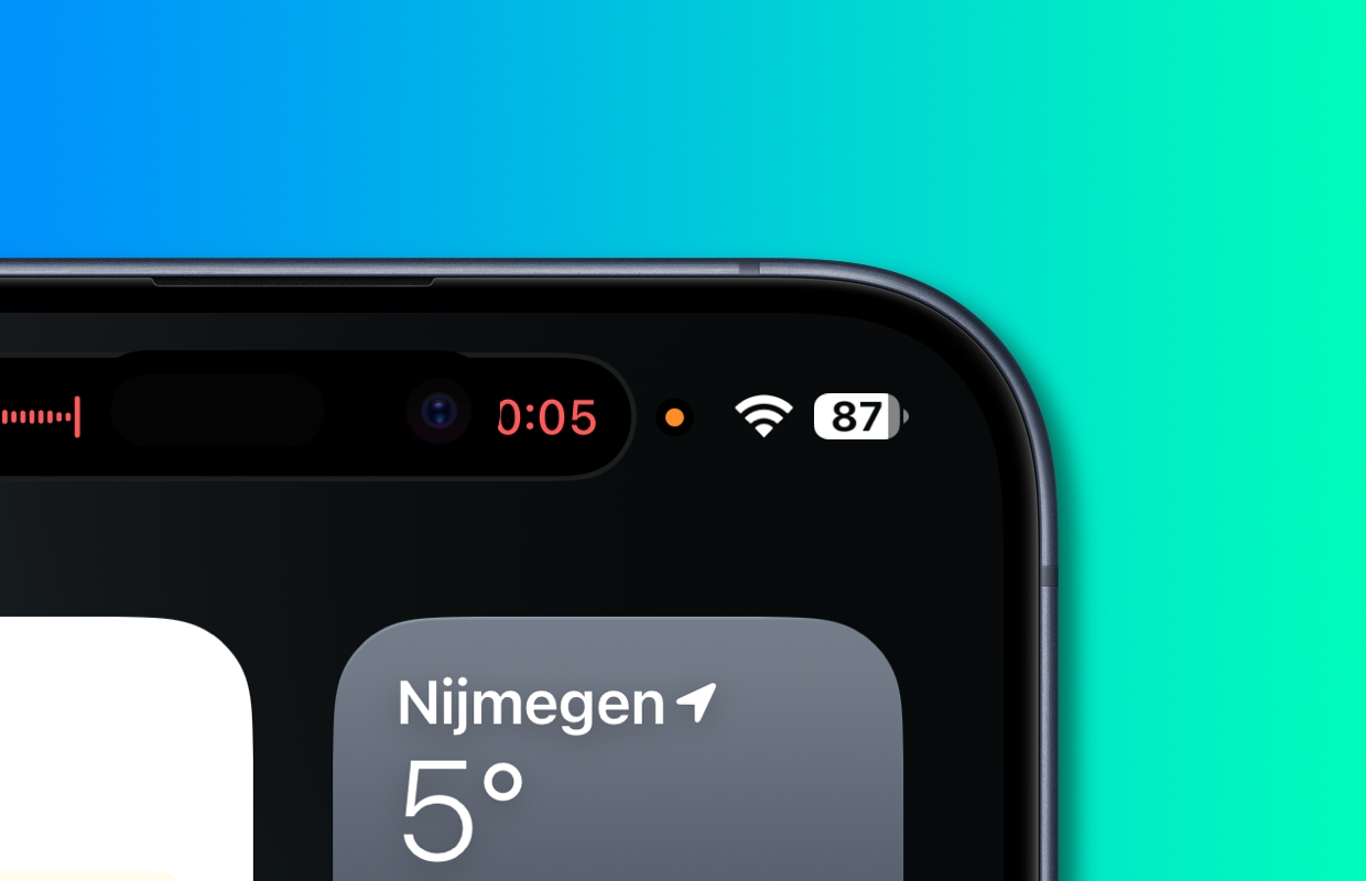orange bubble iphone