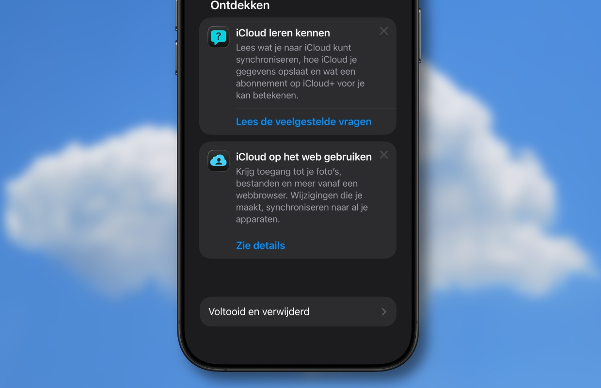 iOS 26 iCloud