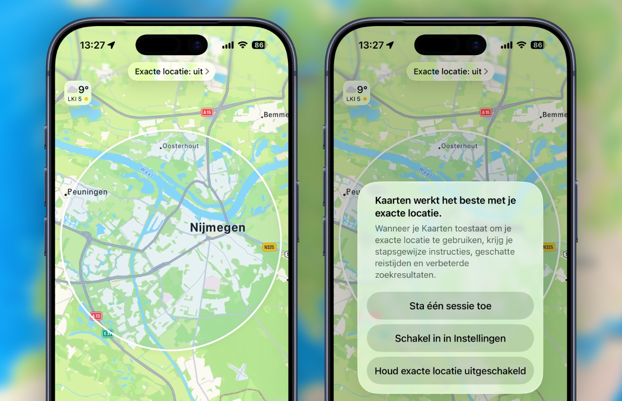 apple maps exact location