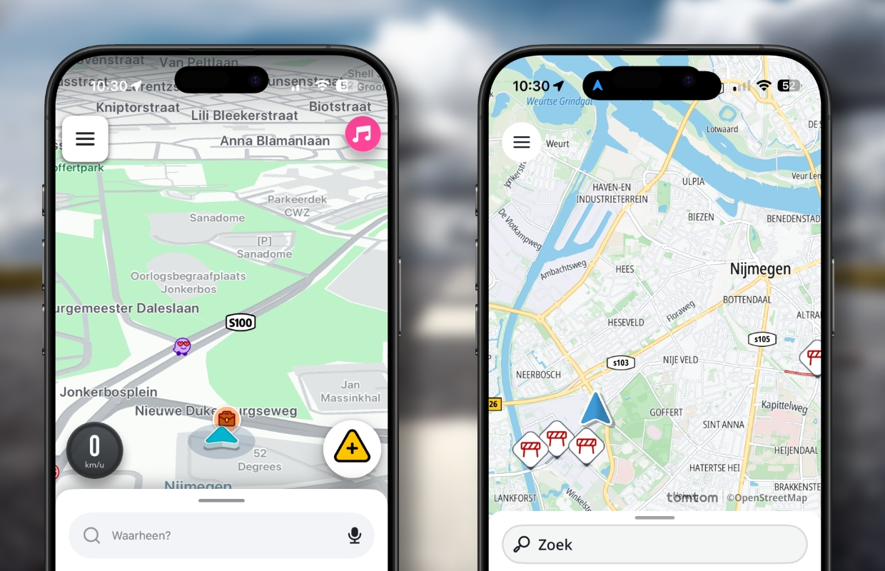 Waze vs TomTom GPS navigation: you navigate better with this service Waze vs TomTom GPS navigation: you navigate better with this service